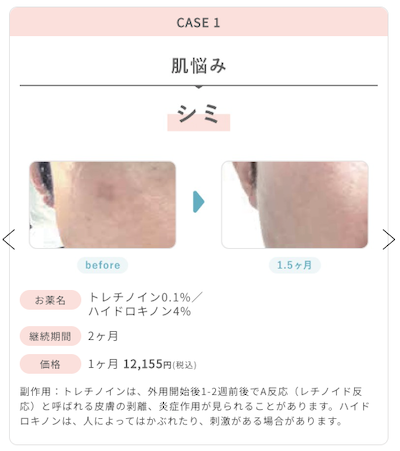 クリニックフォア症例