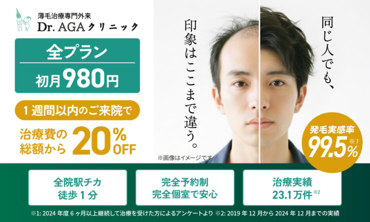 Dr.AGA前後比較バナー