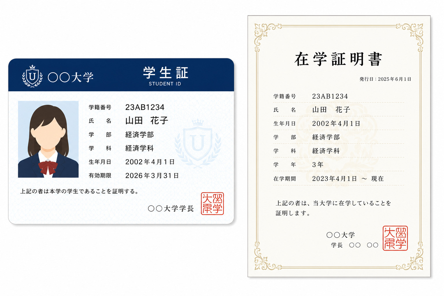 リゼクリニックの学割で必要な学生証と在学証明書